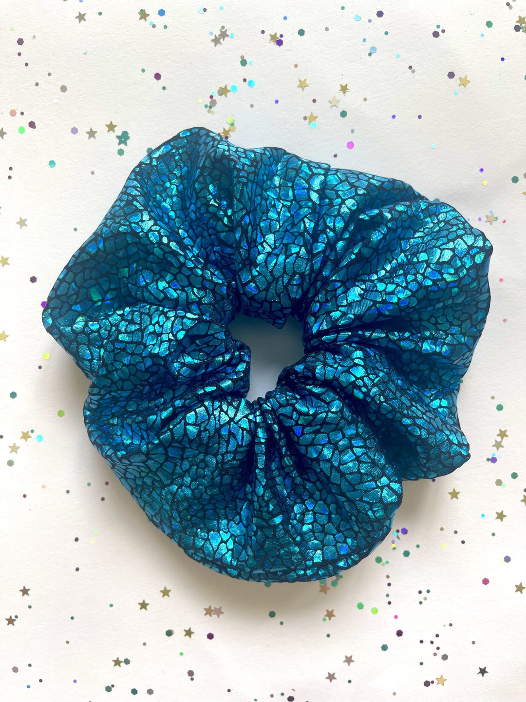 Disco Scrunchie / Hair Bobble / Hair Accessories / Festival Accessories / Dance Accessories / Rainbow / Sparkle / Iridescent / Holographic