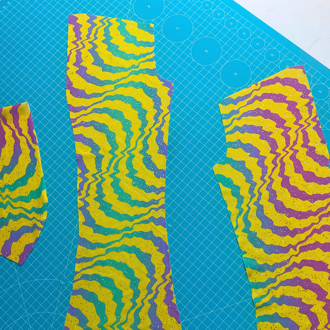 Rave Maze Sparkly Kids Flares / Festival Trousers