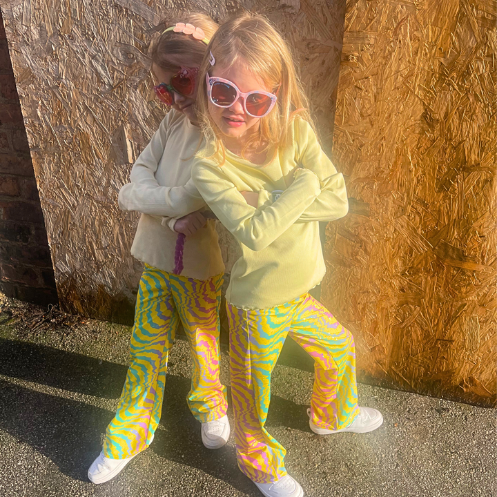 Rave Maze Sparkly Kids Flares / Festival Trousers
