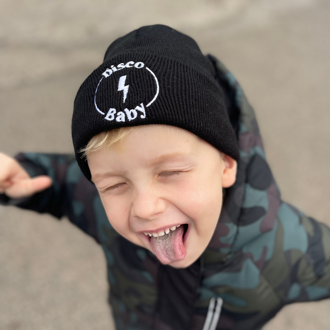 Kids Disco Baby Beanie Hat