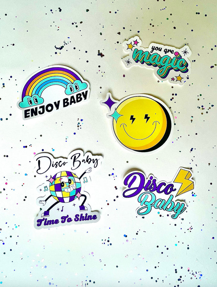 Disco Baby Children's Stickers